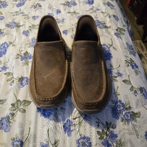 Brown Slip-On Shoes